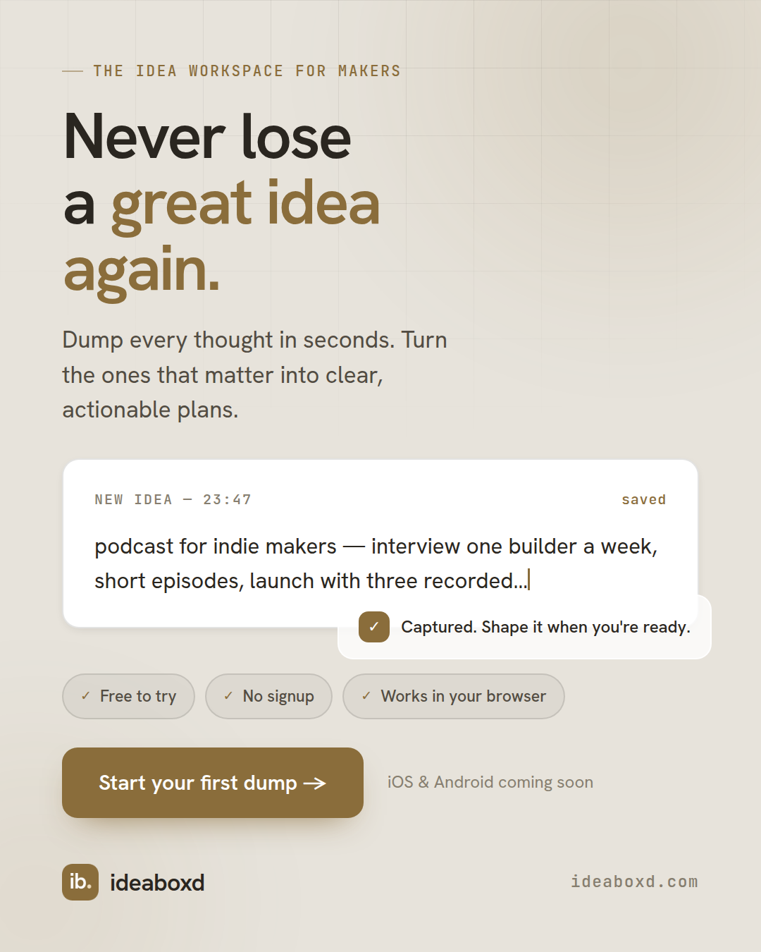 Screenshot 3 of Ideaboxd