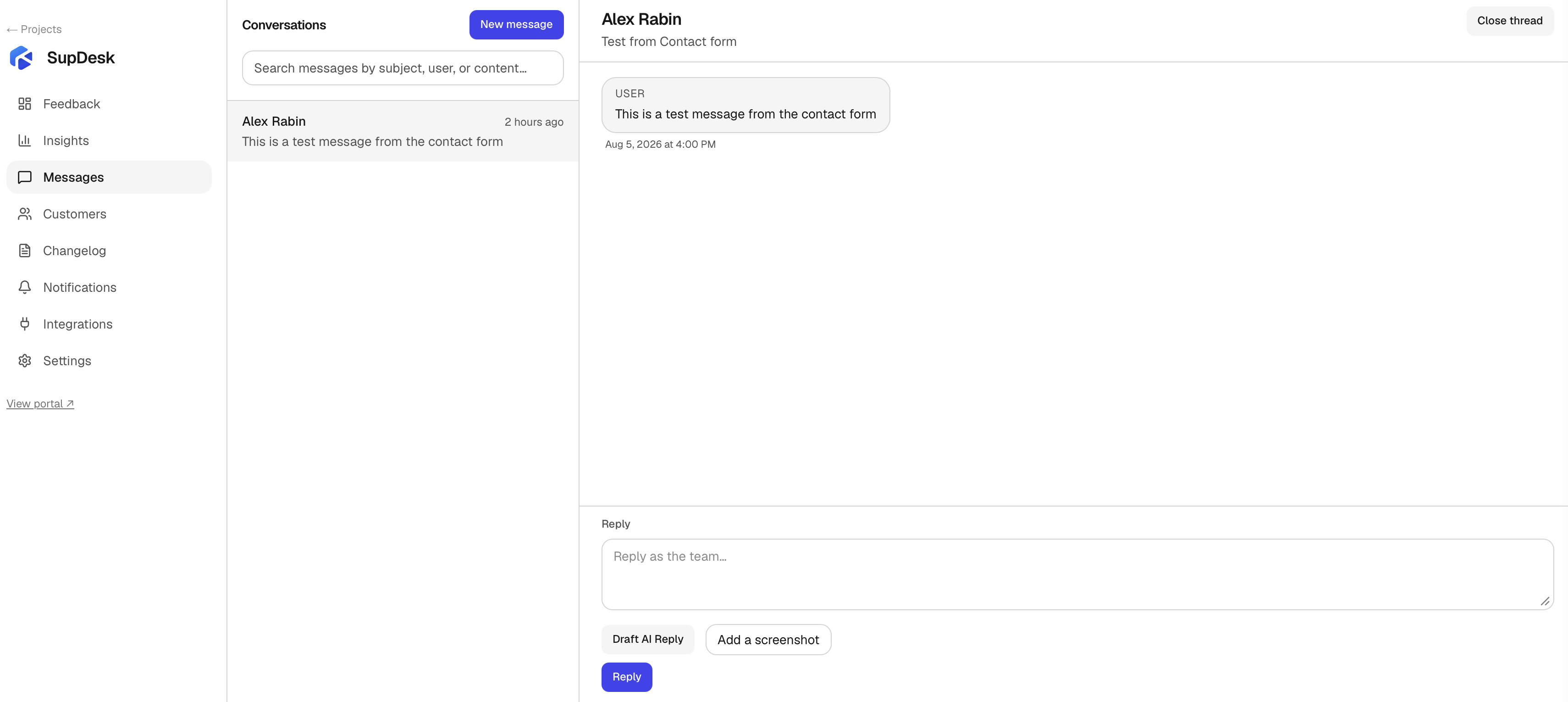 Screenshot 3 of SupDesk