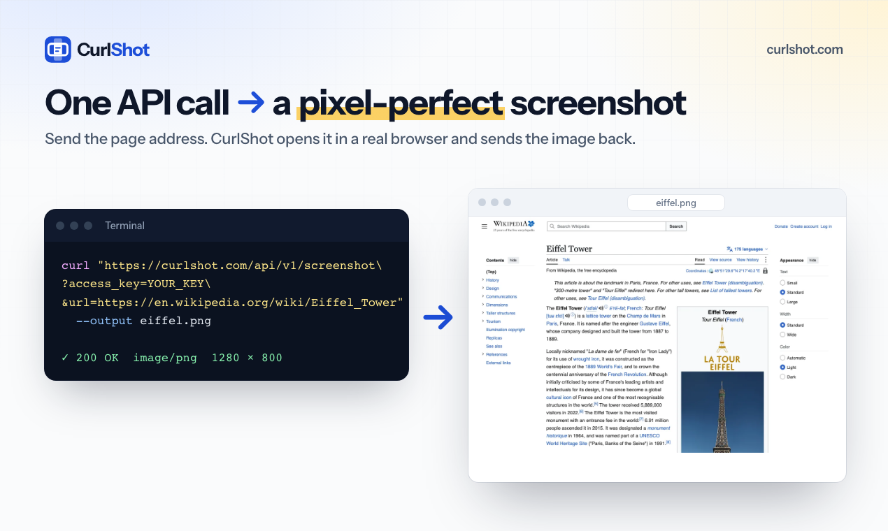 Screenshot 1 of CurlShot